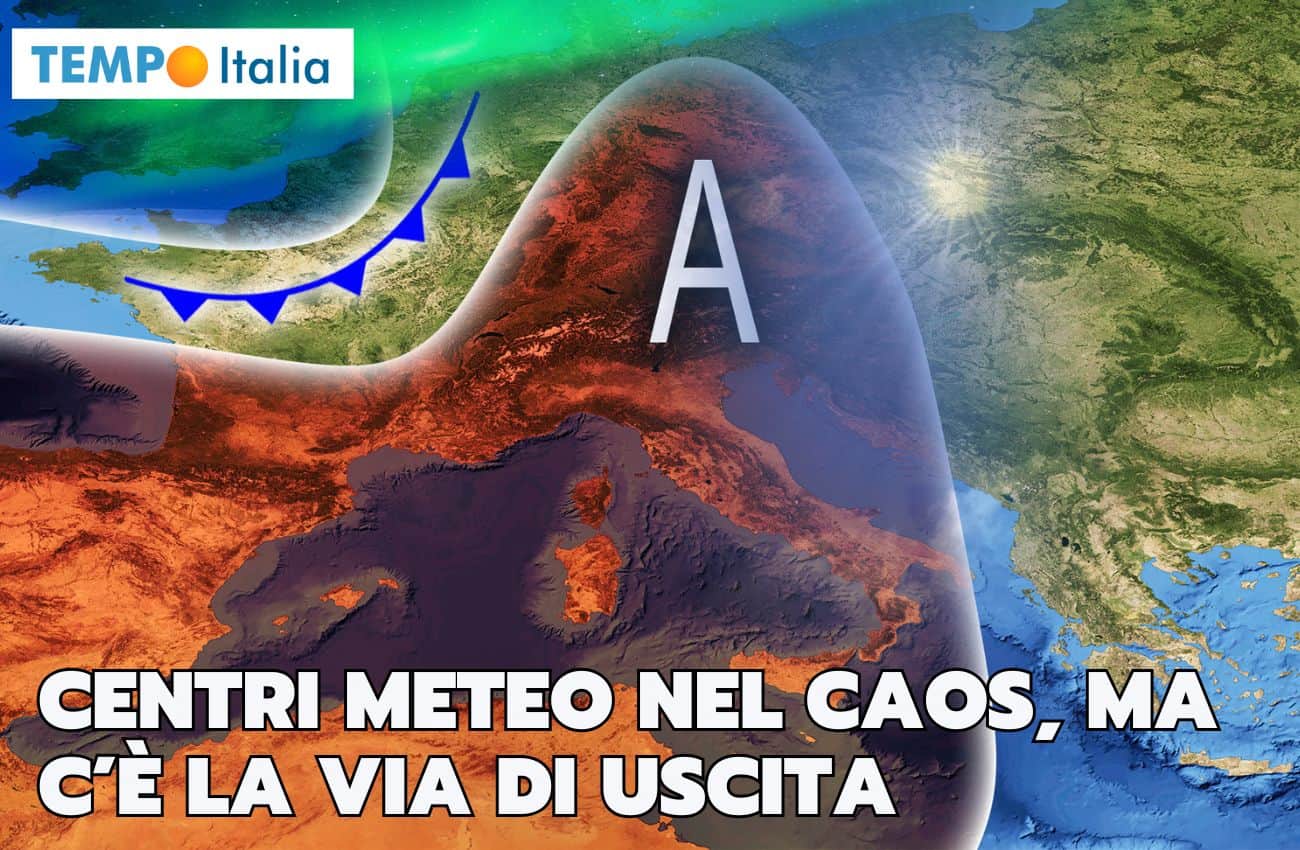 Meteo caos: i centri meteo sono in tilt, ma c’è la via di uscita
