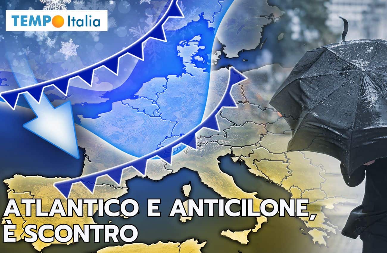 Meteo fine Gennaio: ATLANTICO CONTRO ANTICICLONE, cosa accadrebbe