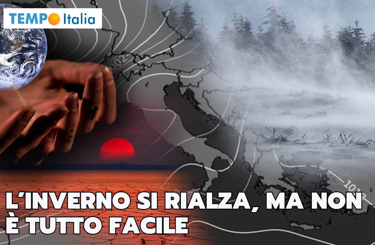 Meteo: l’inverno vuole alzare la voce, ma non è così facile