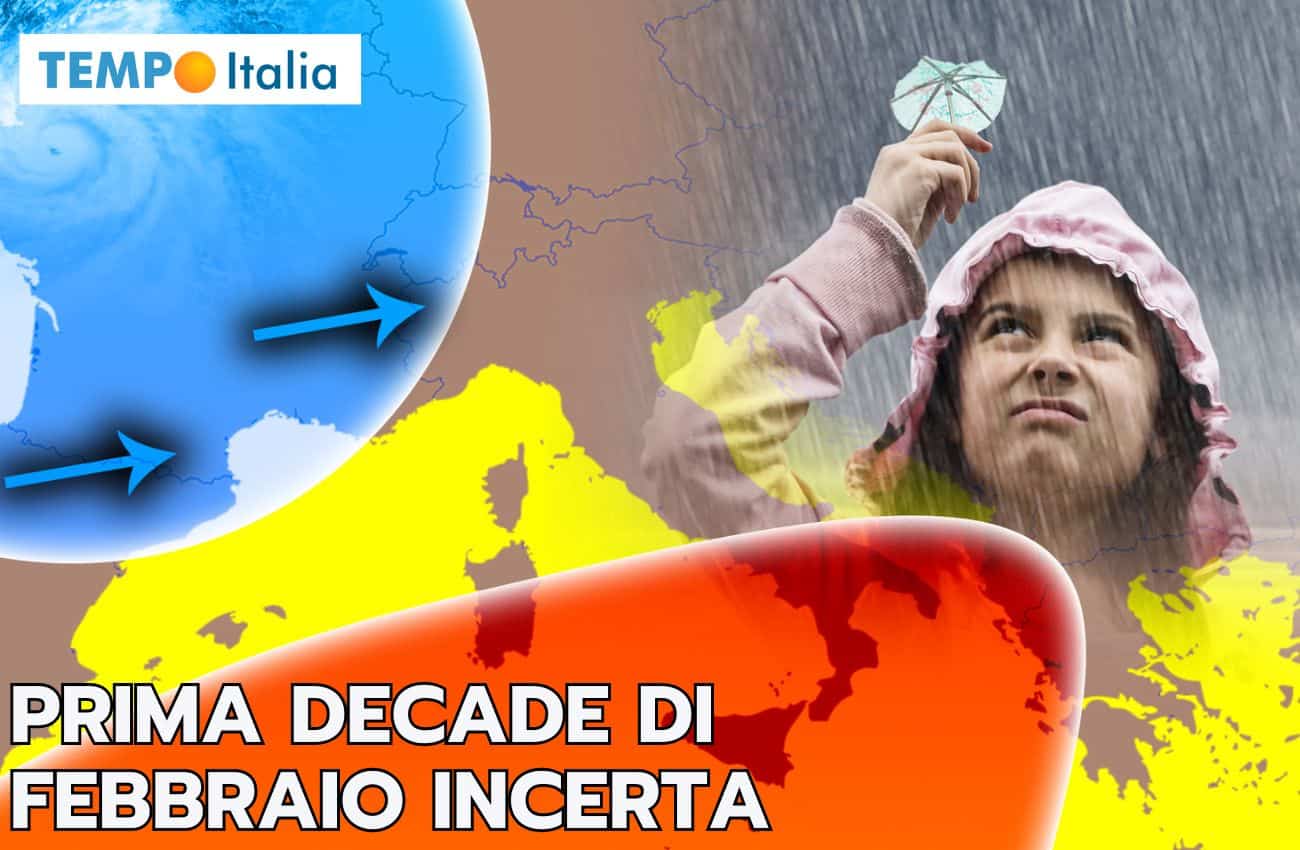 Meteo prima decade Febbraio: Atlantico, freddo e anticiclone