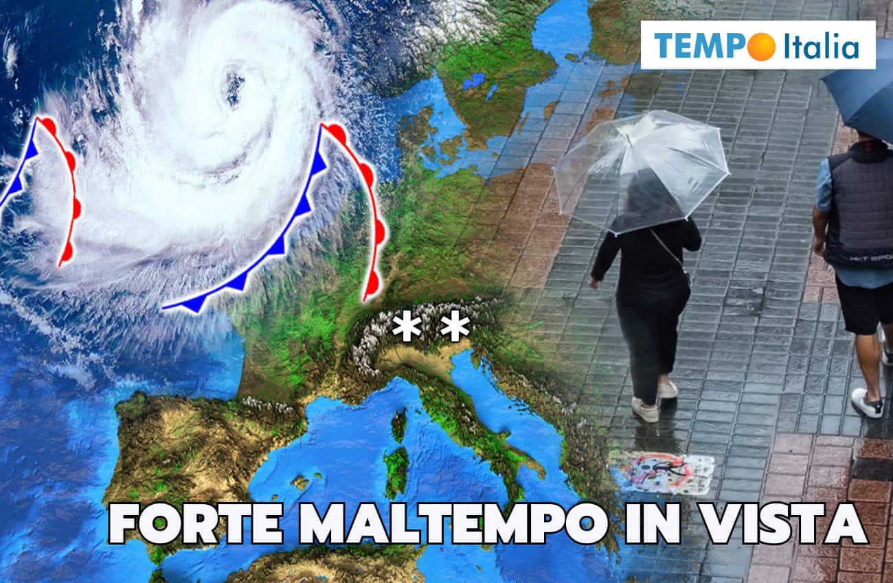 Meteo: l’Atlantico si risveglia, forte perturbazione verso Italia