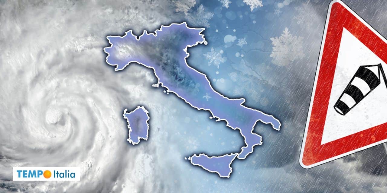 Meteo: ciclone ad inizio Febbraio, poi si risveglia l’Inverno