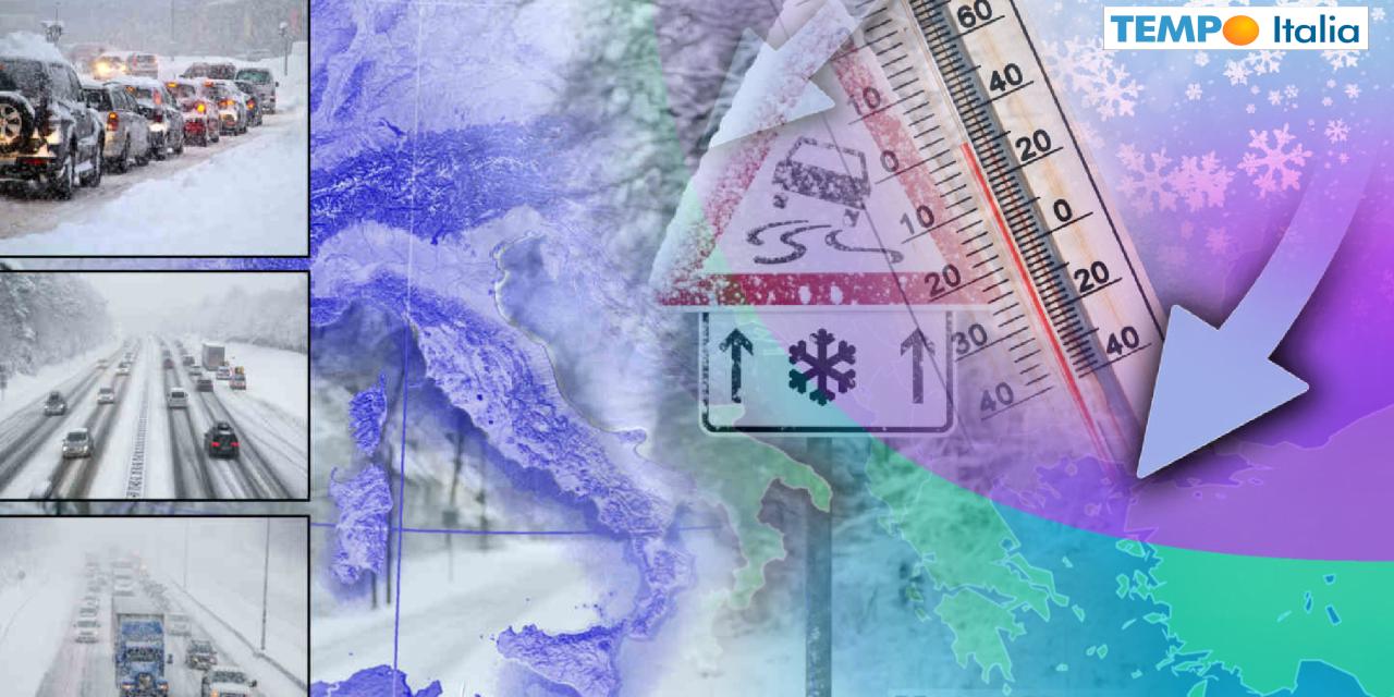 Scenari da pieno Inverno a Febbraio