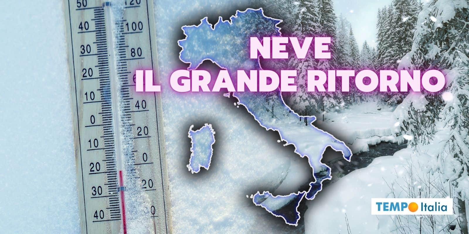 Meteo e NEVE: ecco dove nevicherà in settimana, la previsione zona per zona 2 meteo ritorno nord italia 19 fdfdagas