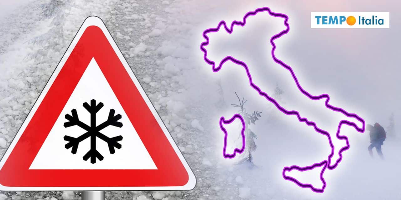 Meteo: cadranno oltre 3 metri di neve nei prossimi 7 giorni su queste zone
