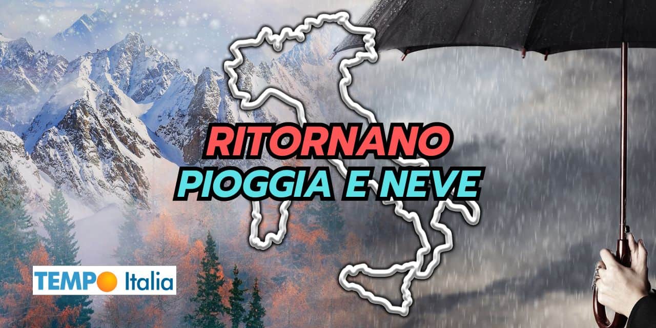 Fine dell’Anticiclone, ecco la svolta meteo