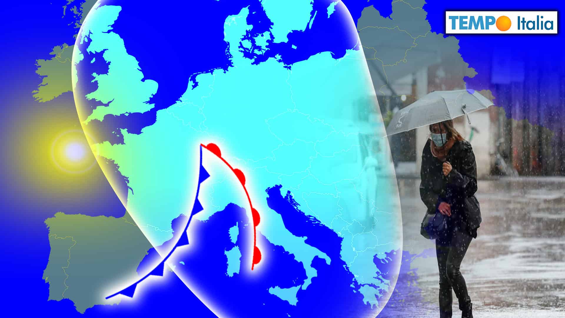 Meteo: Weekend con Forte Perturbazione, Piogge intense e Vento