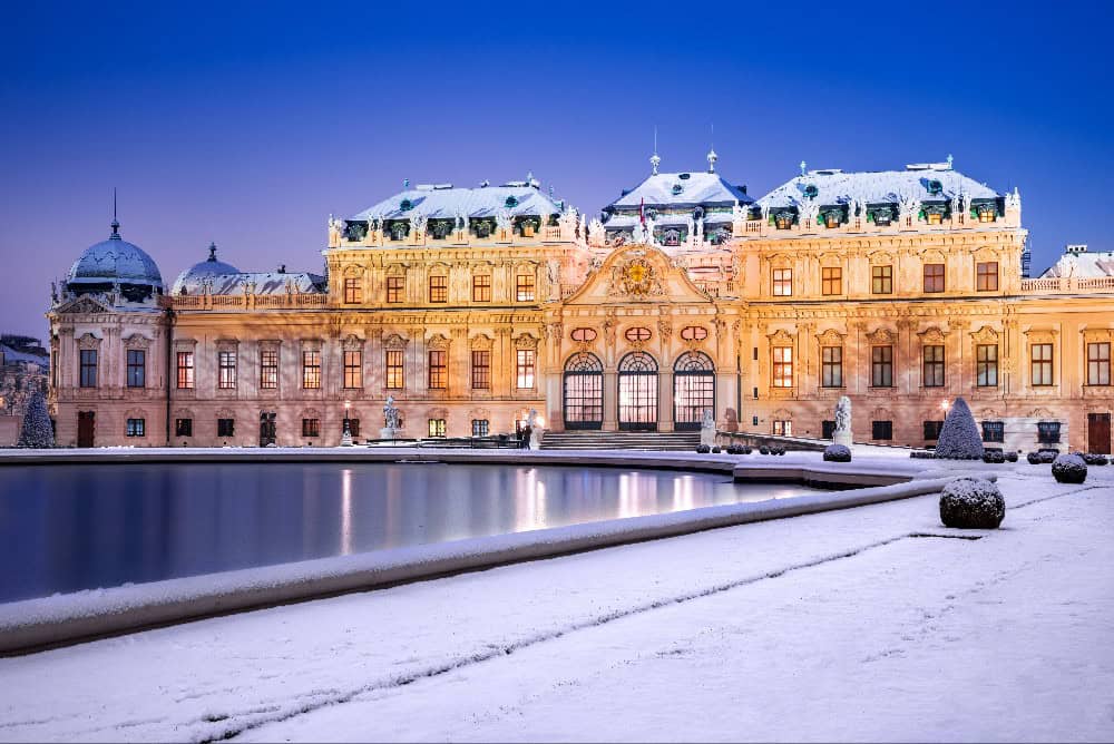 Meteo Austria: gelo polare e neve senza sosta, settimana da brividi con minime fino a -12°C