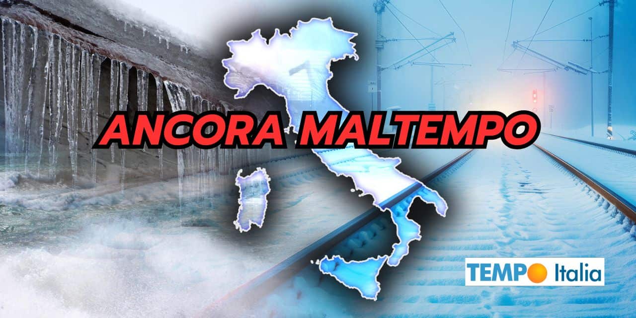 Maltempo: PIOGGA e NEVE nel meteo di queste Regioni, le date