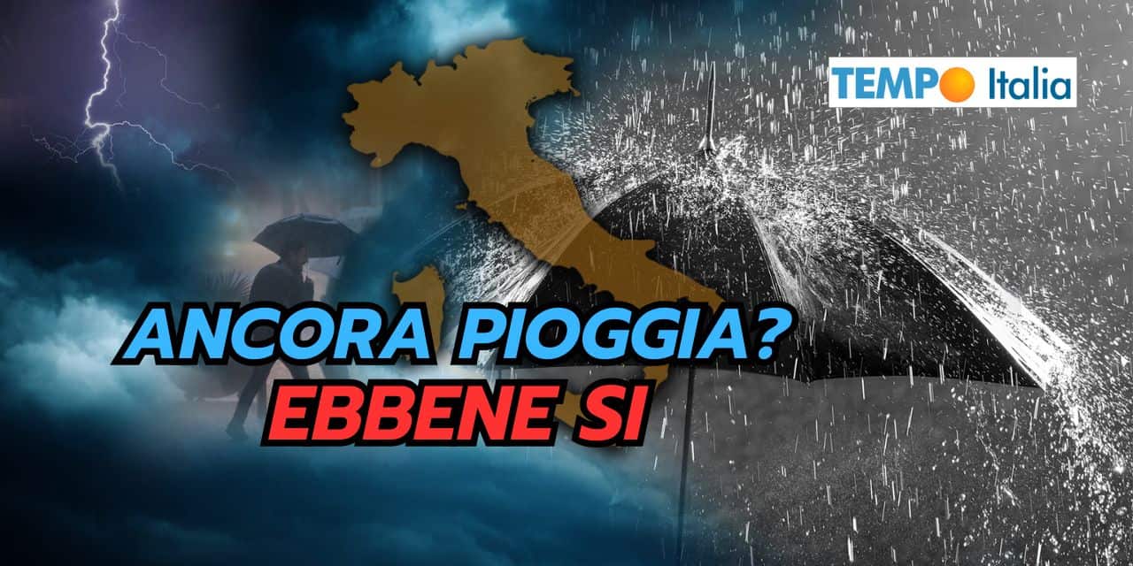 Meteo: di nuovo PIOGGIA e NEVE da questa data