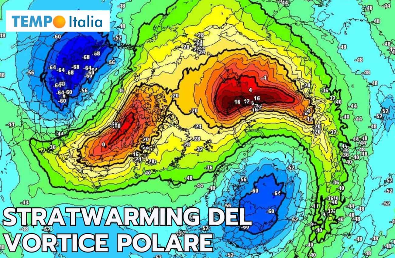 Meteo: Stratwarming del Vortice Polare, ecco gli effetti in Italia