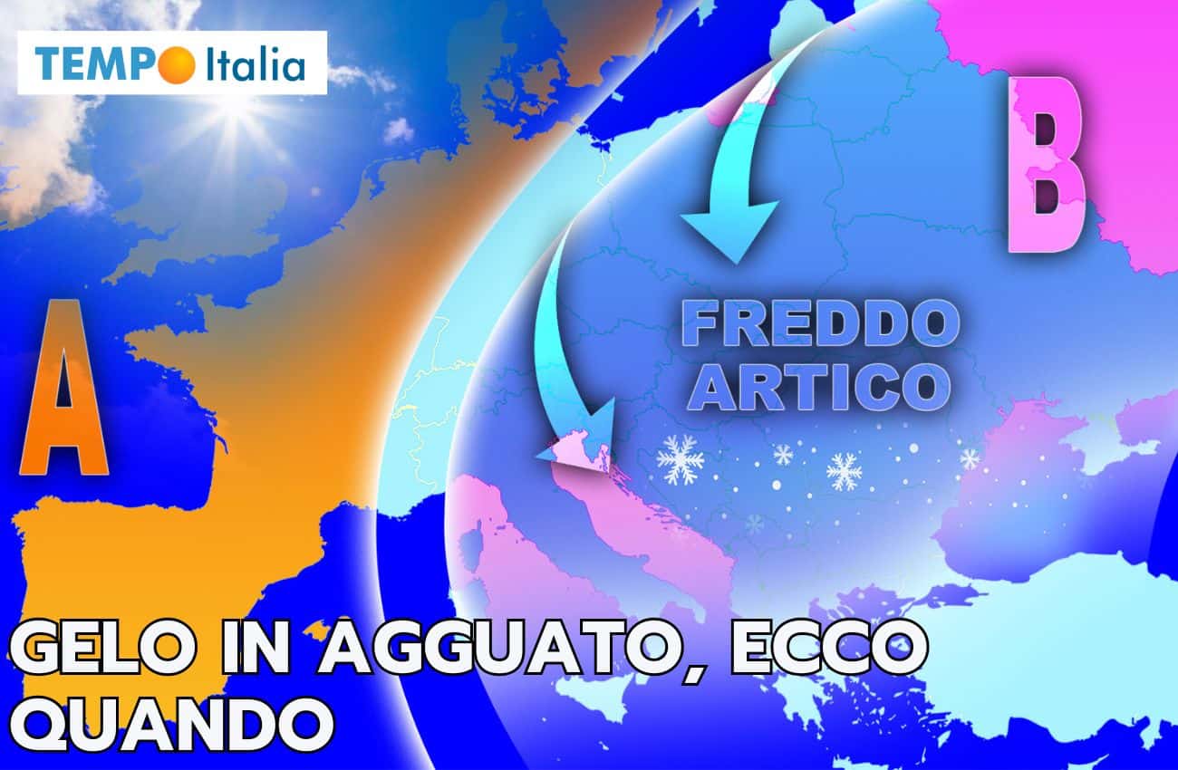 Meteo: GELO in agguato in altre occasioni, ecco quando