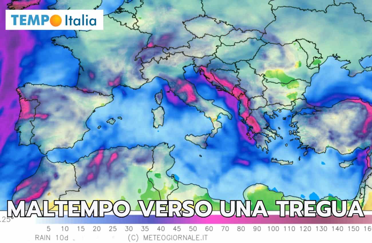 Meteo: il maltempo dà tregua su gran parte d’Italia, quando tornano le piogge?