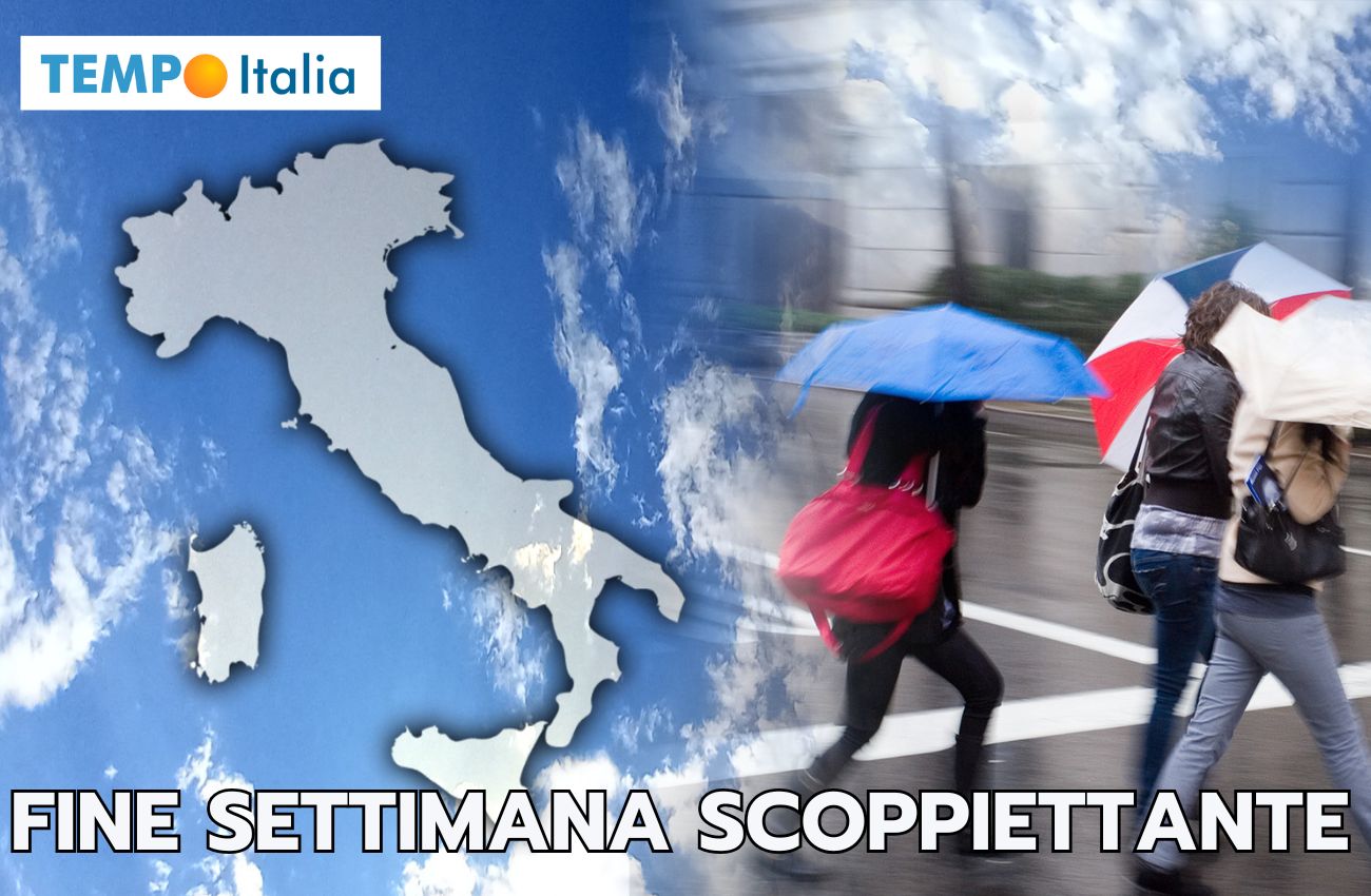 Meteo: arriva un fine settimana scoppiettante
