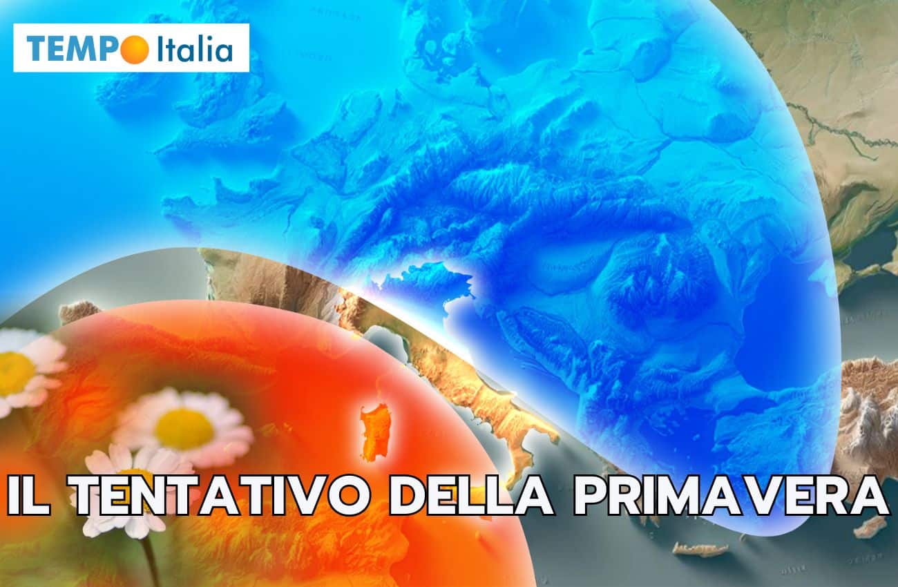 Meteo settimana: la primavera ci prova, ma non ha vita facile