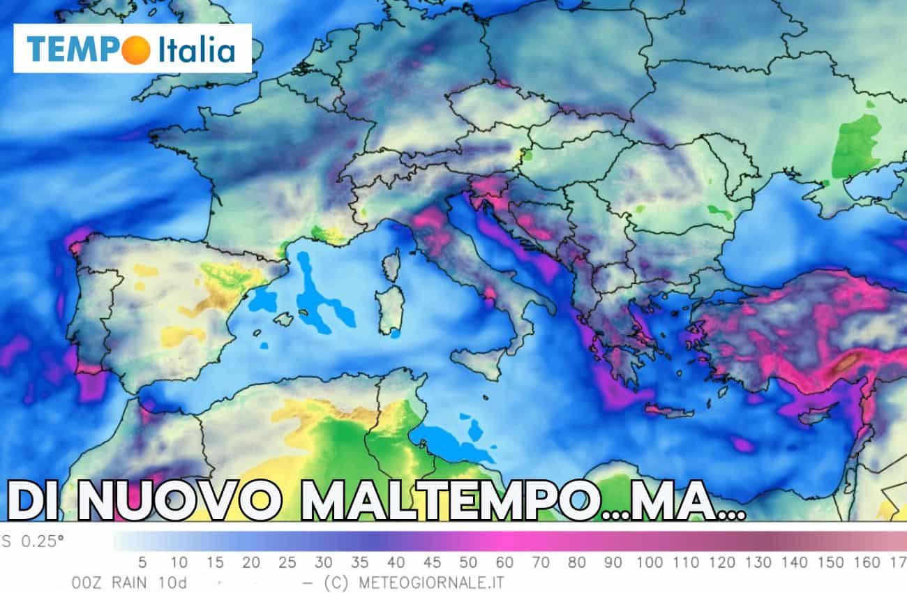 Meteo piogge 10 giorni: Marzo sarà capriccioso o soleggiato