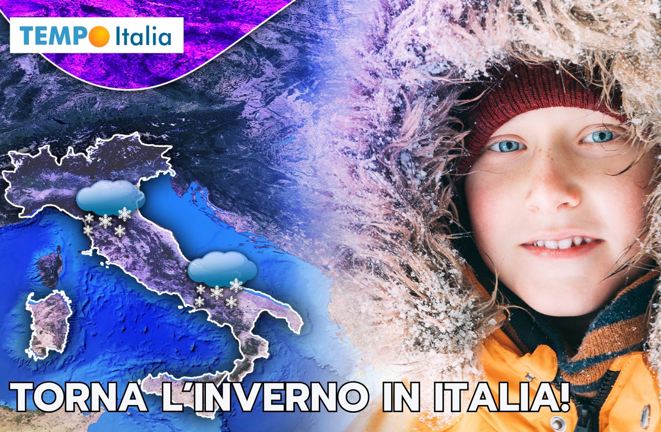 Meteo fine settimana: torna l’inverno in Italia
