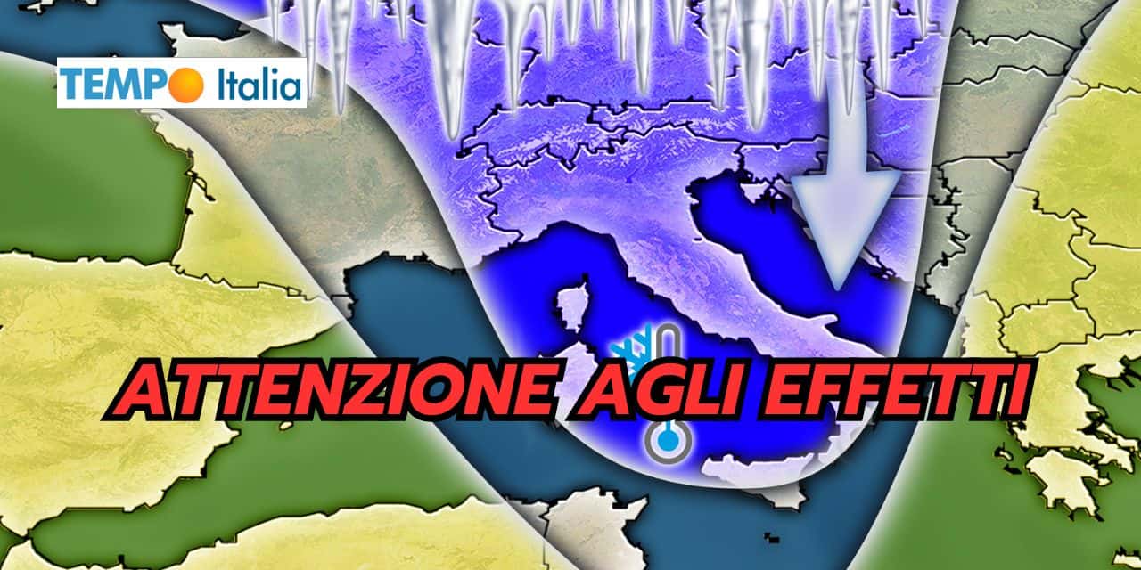 SPLIT Vortice Polare: effetti meteo severi, Italia coinvolta