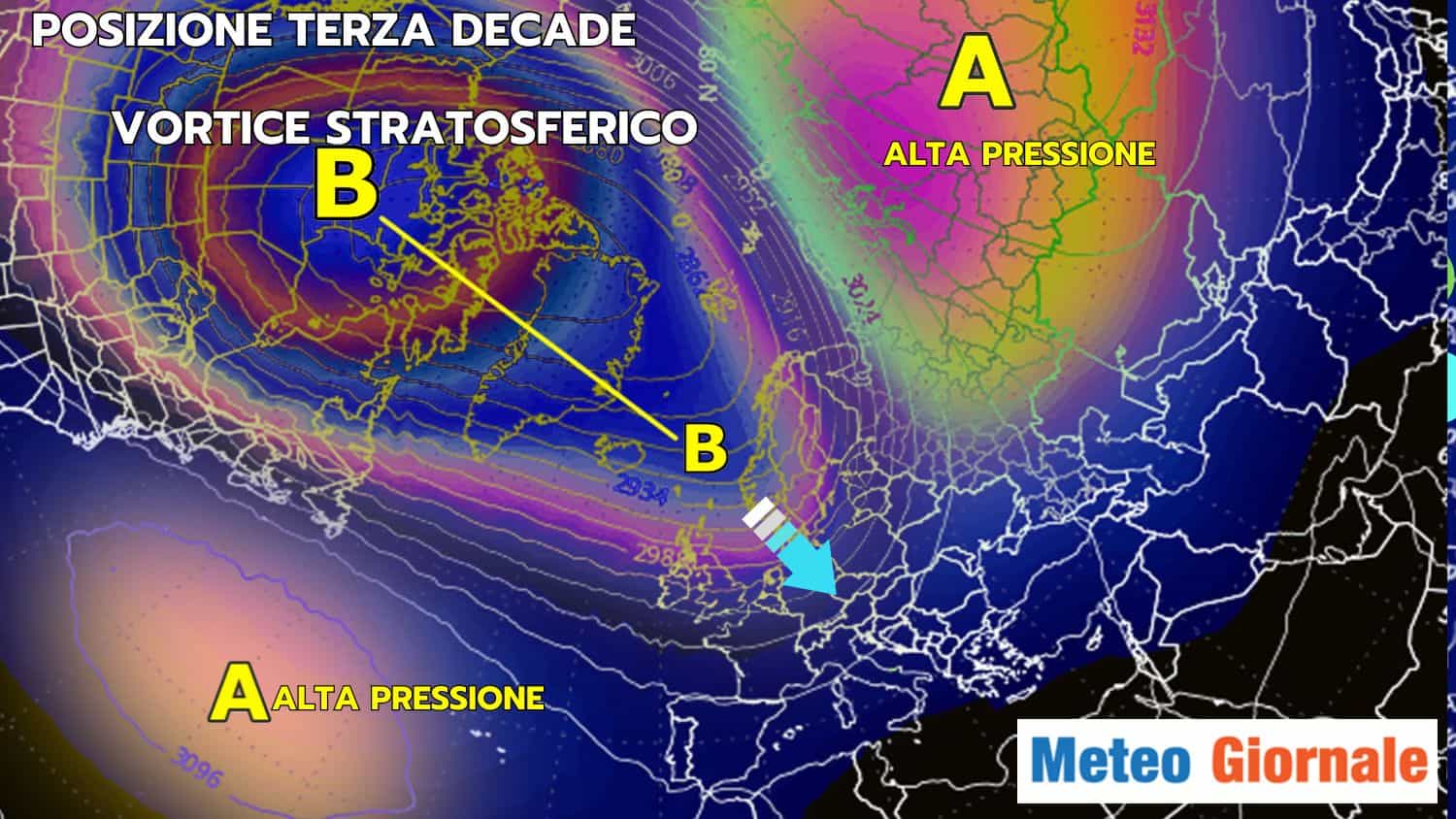 Terza decade di febbraio: rischio di inverno serio sull’Italia