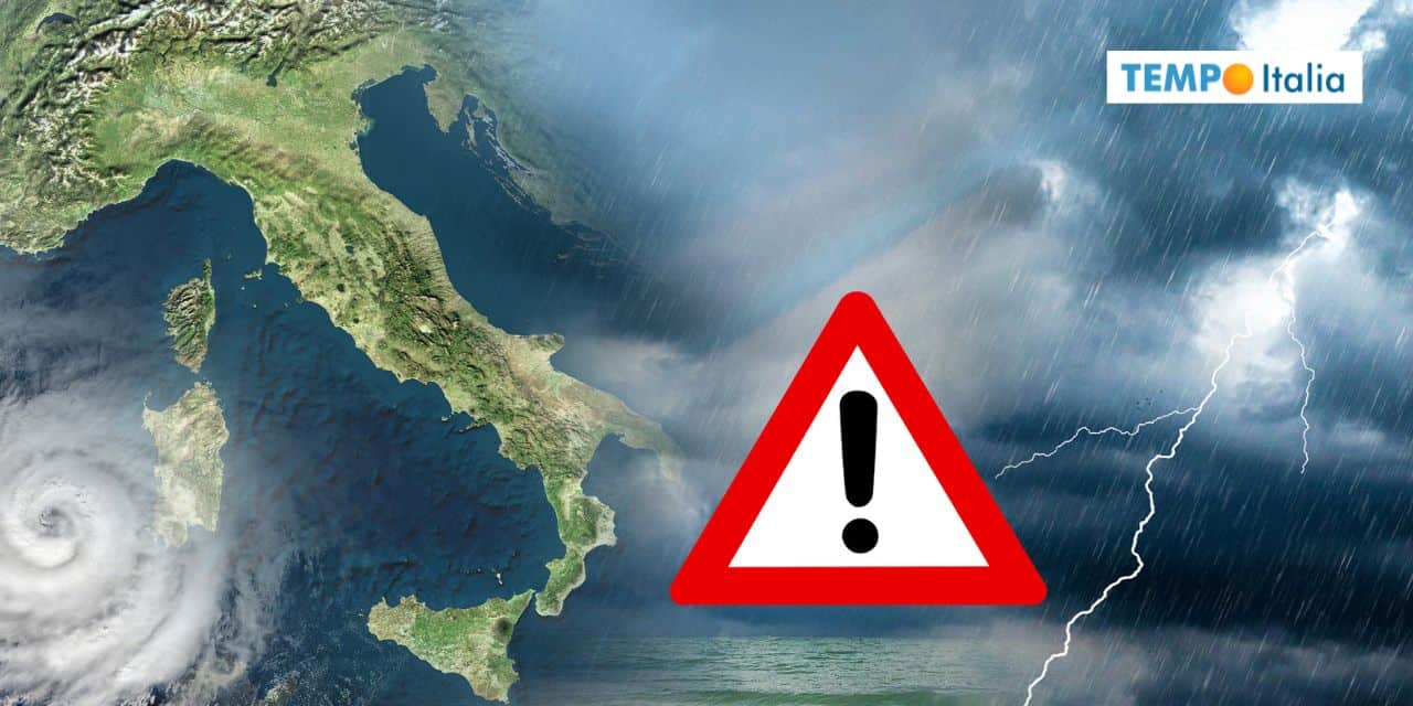 Meteo: due giorni di ciclone! Queste zone a rischio