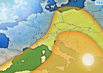 Contrasti termici esplosivi sull'Italia