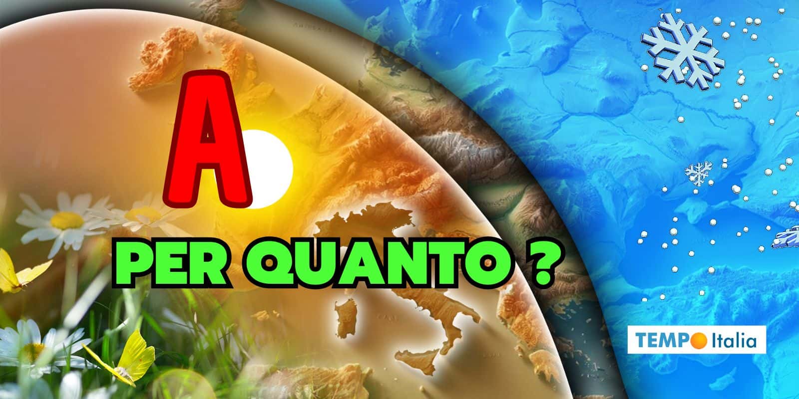 Meteo: maltempo e freddo invernale spinti via, ecco l'Anticiclone... per quanto 2 meteo alta pressione per quanto 16 jfdofp