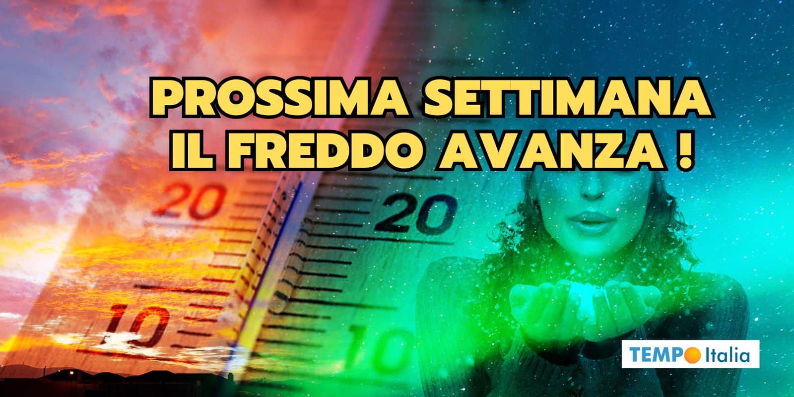 Meteo: dal maltempo con pioggia e neve del Weekend al FREDDO PERSISTENTE 2 meteo prossima settimana freddo 08 jfdofp