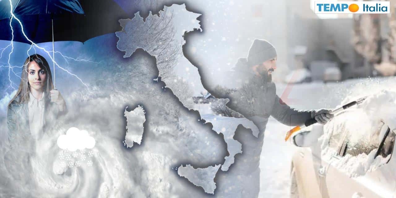 Meteo del weekend, tra altra neve e piogge battenti in queste Regioni