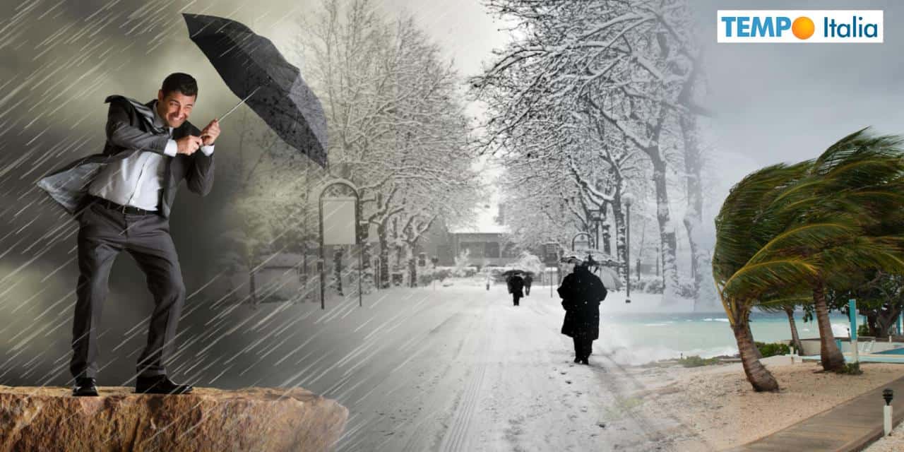 Meteo weekend: tempesta invernale su tutta l’Italia, poi la svolta inattesa