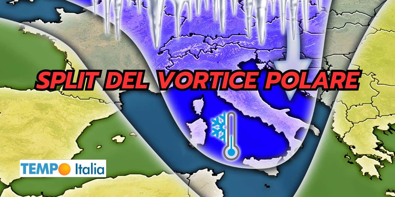 Vortice Polare, GELO, neve, Burian: c’è di tutto nel meteo di Febbraio