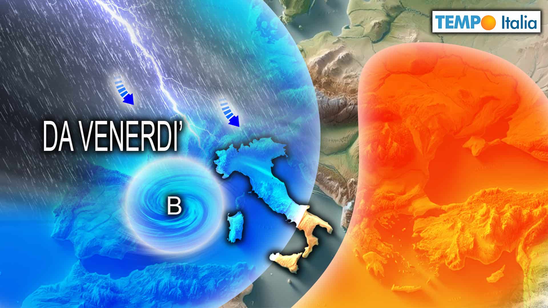 Meteo: Maltempo, effimera tregua! Da Venerdì Nuovo Ciclone 13 Meteo: Maltempo, effimera tregua! Da Venerdì Nuovo Ciclone