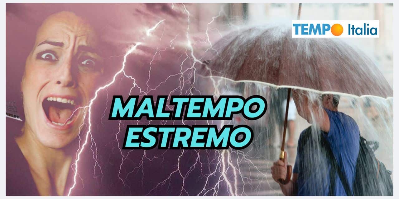 Maltempo INCREDIBILE per essere Marzo, cosa succede al meteo
