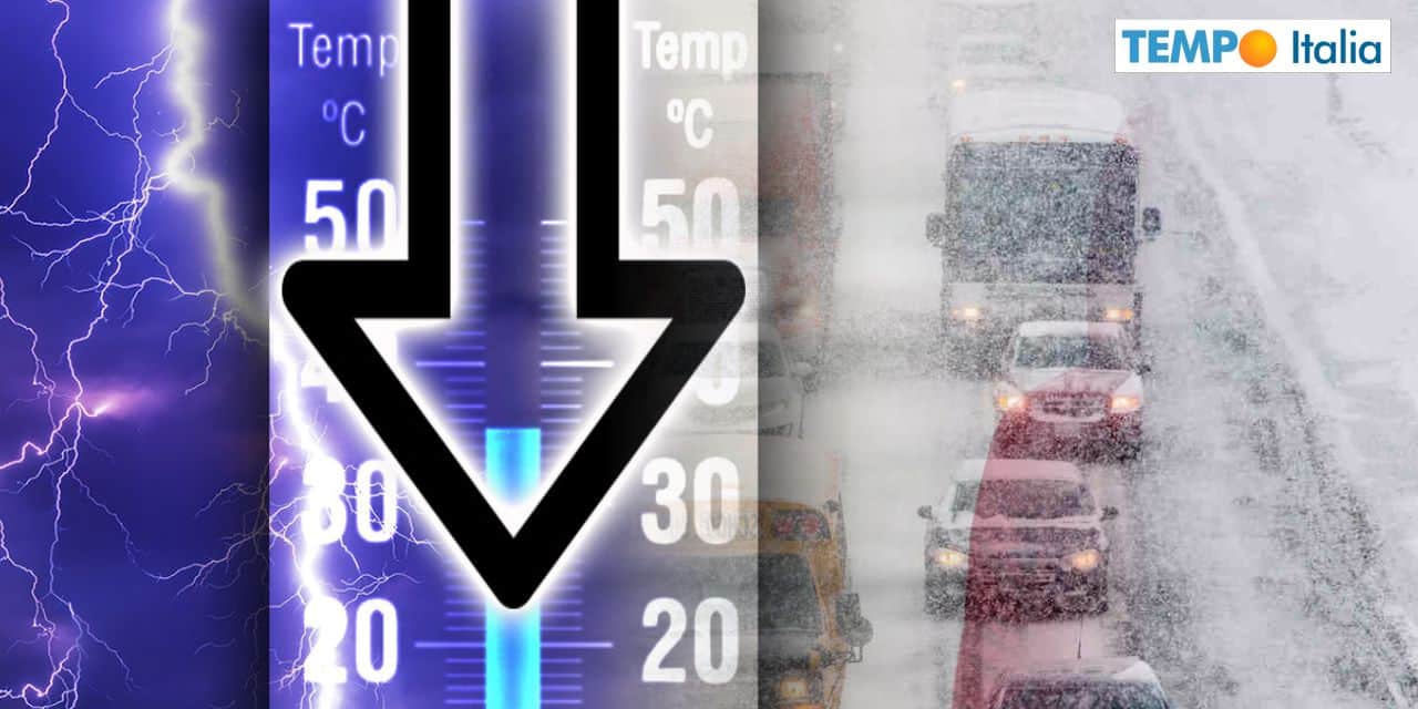 Meteo: torna l’Inverno all’improvviso, temperature in picchiata e neve