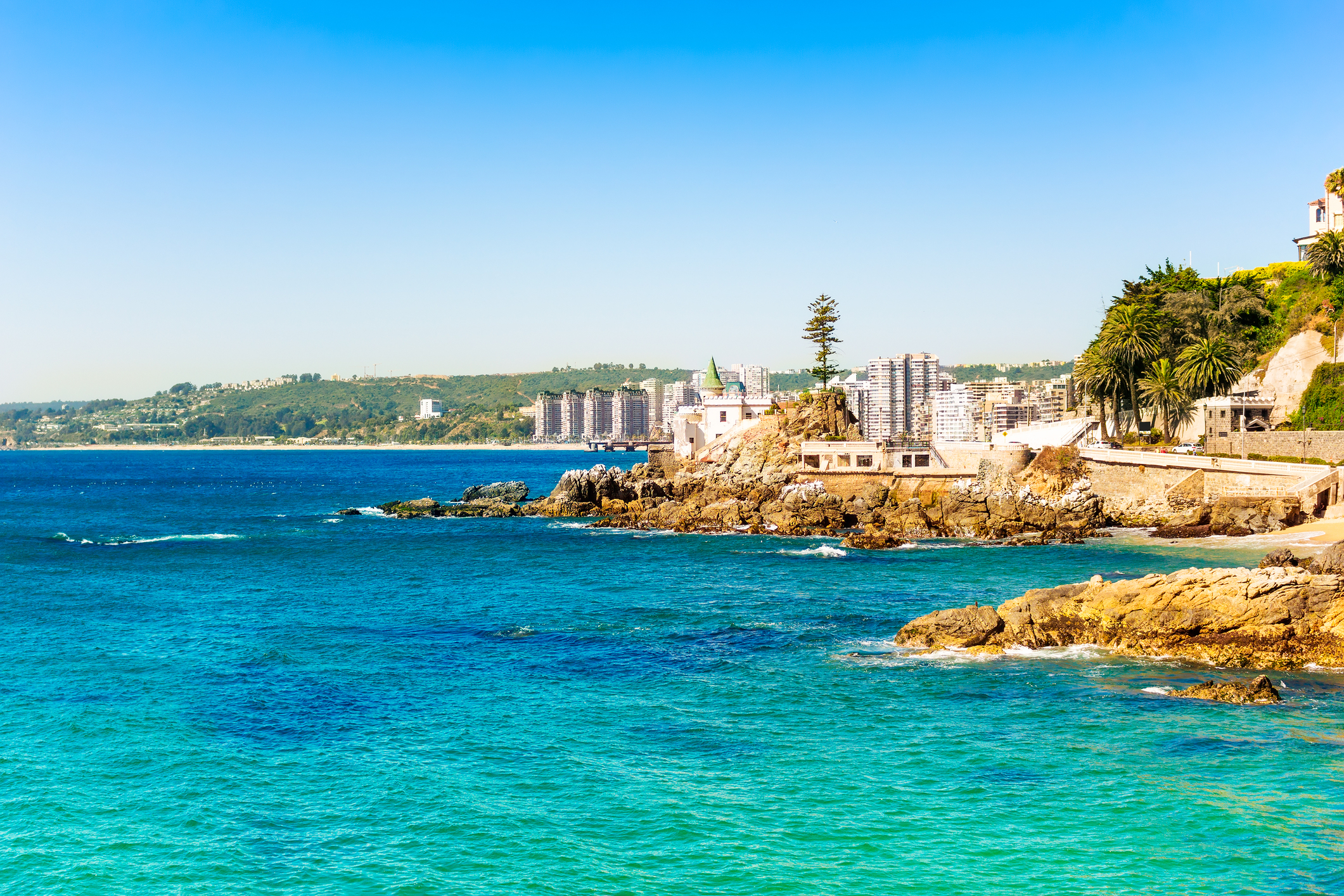 Viña del Mar, Cile: Sapore di eternità tra oceano e giardini