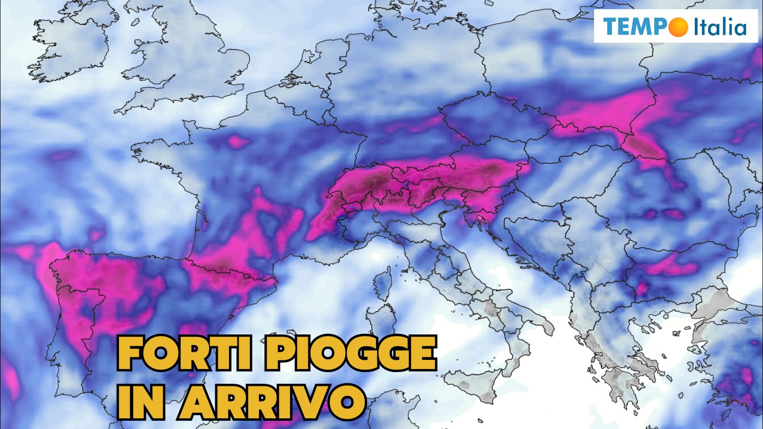 Meteo Italia, forti piogge a Maggio, previsioni. Grandinate