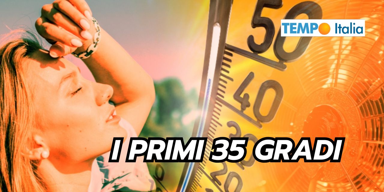 Spunta un’ipotesi meteo: ecco i primi 35 gradi