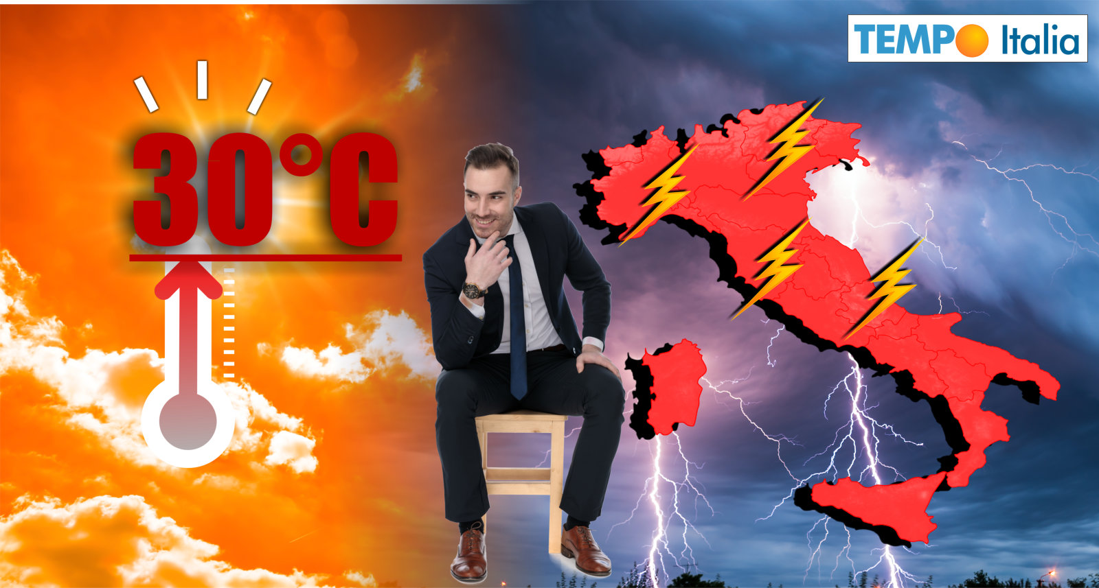 Meteo Weekend: Sole e Caldo, Temporali improvvisi