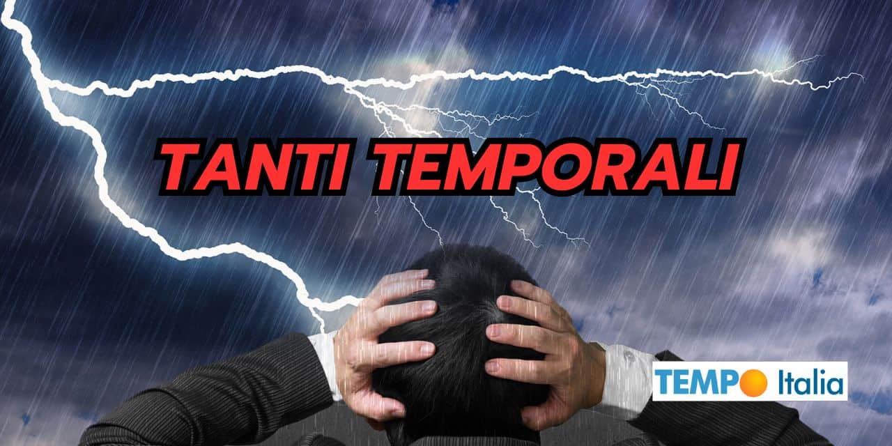 Meteo pieno di temporali, attenzione alle seguenti zone