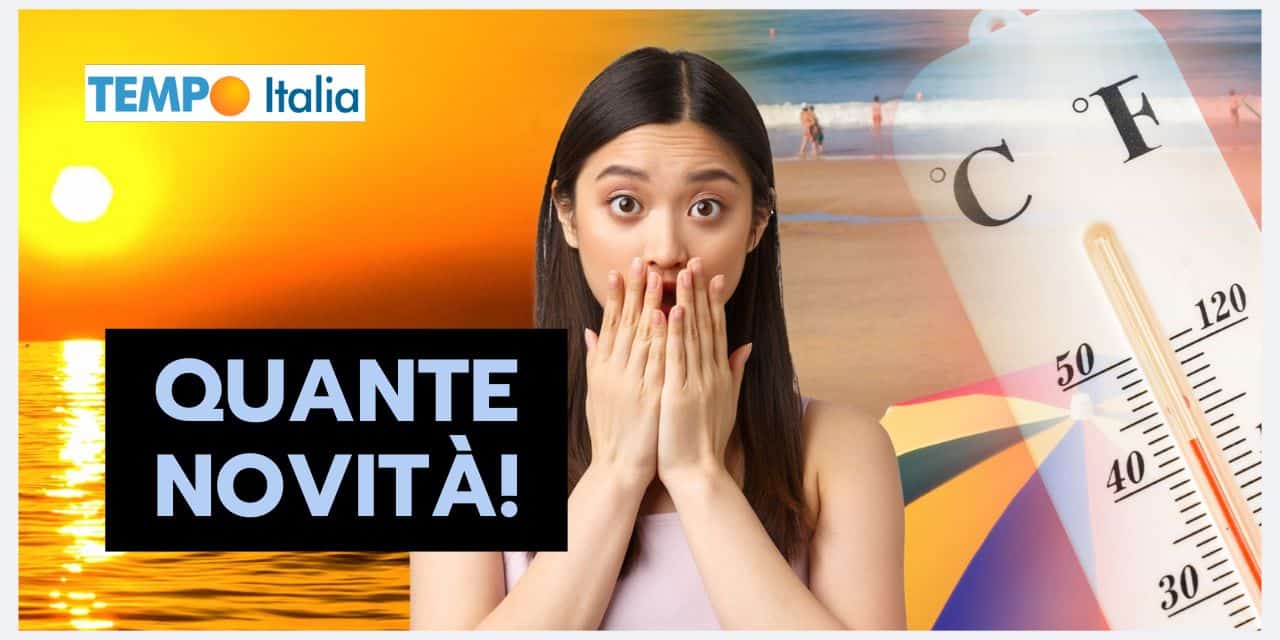 Meteo prossimi giorni: le novità sono molte