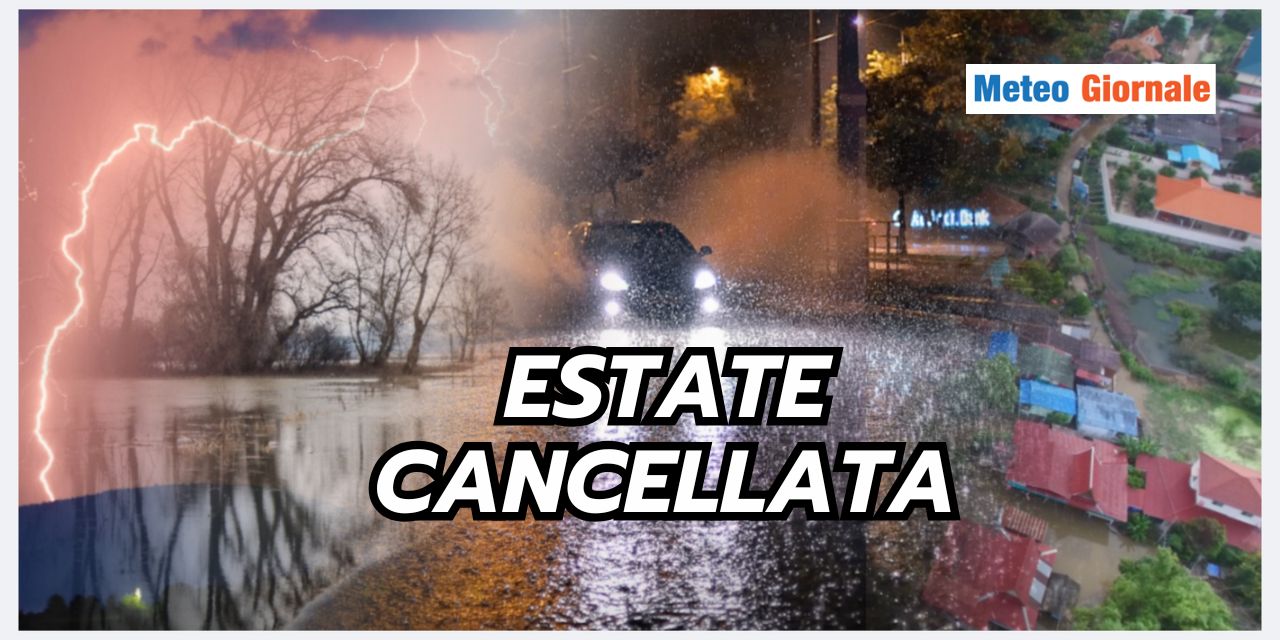 Anno senza Estate: meteo freddo e piovoso, sole poco presente