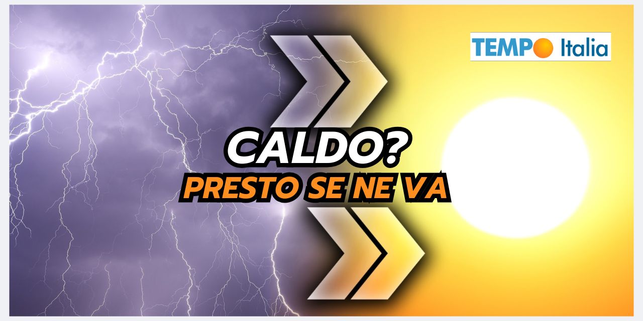 Caldo fuori stagione con le ore contate, cambiamento meteo totale