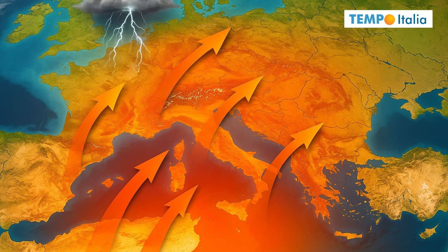 Il Meteo che tutti attendono: FIAMMATA rovente dal Sahara in arrivo