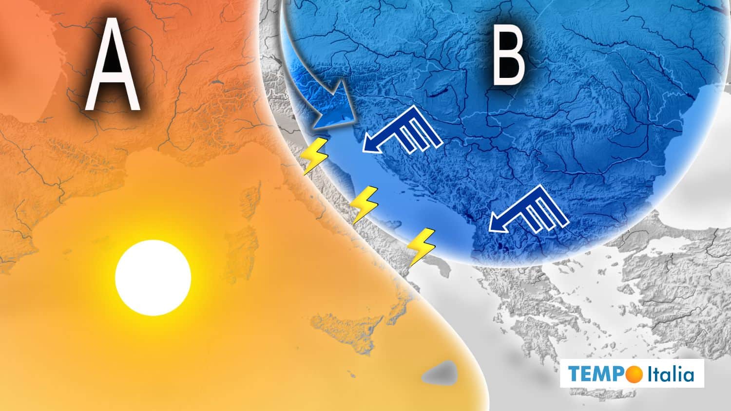 Meteo, attenzione al 29 maggio: Irruzione FREDDA e temporali con Bora e Grecale