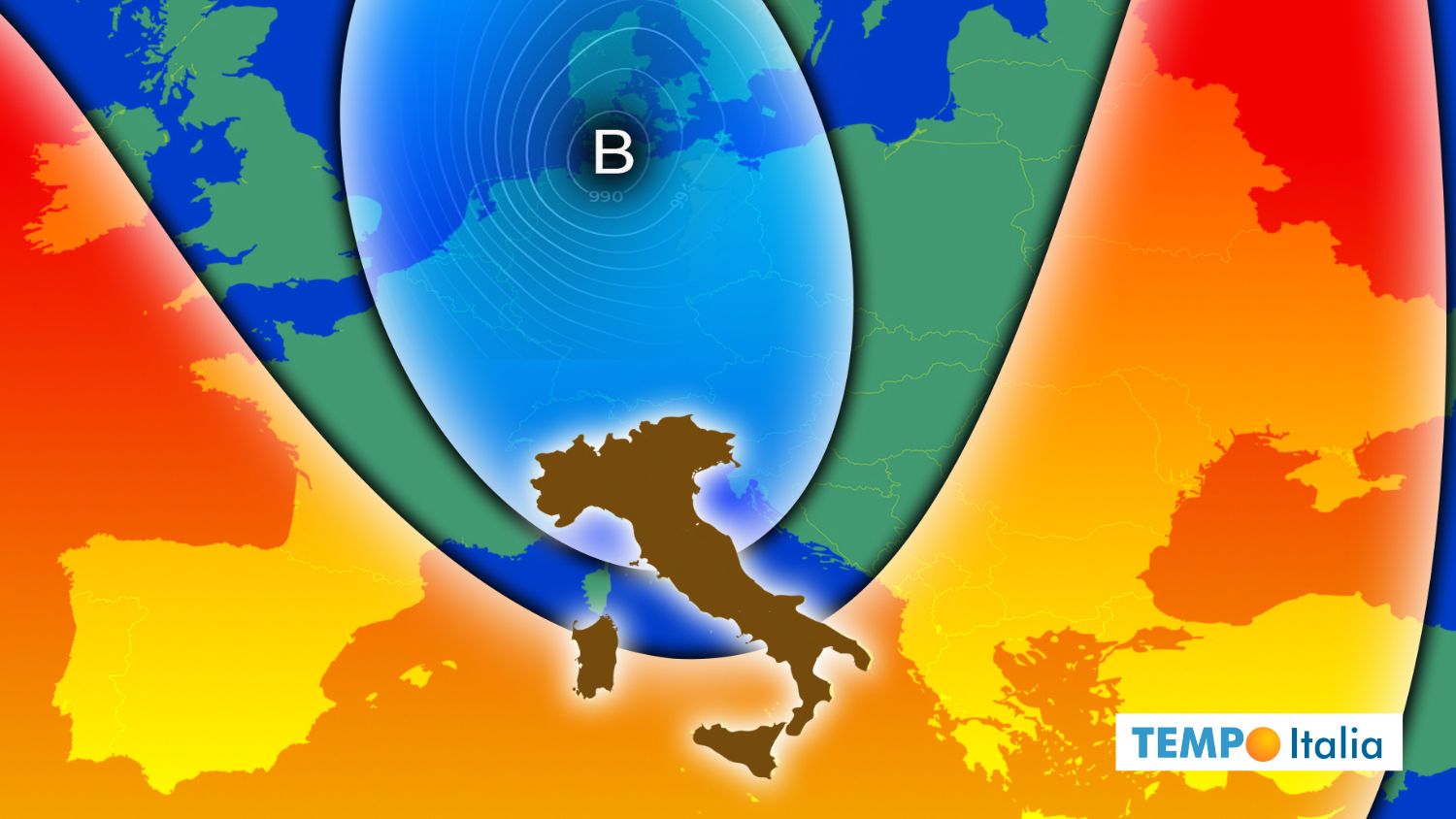 Meteo Prossima Settimana: rischio SUPERCELLE e subito dopo CALDO rovente