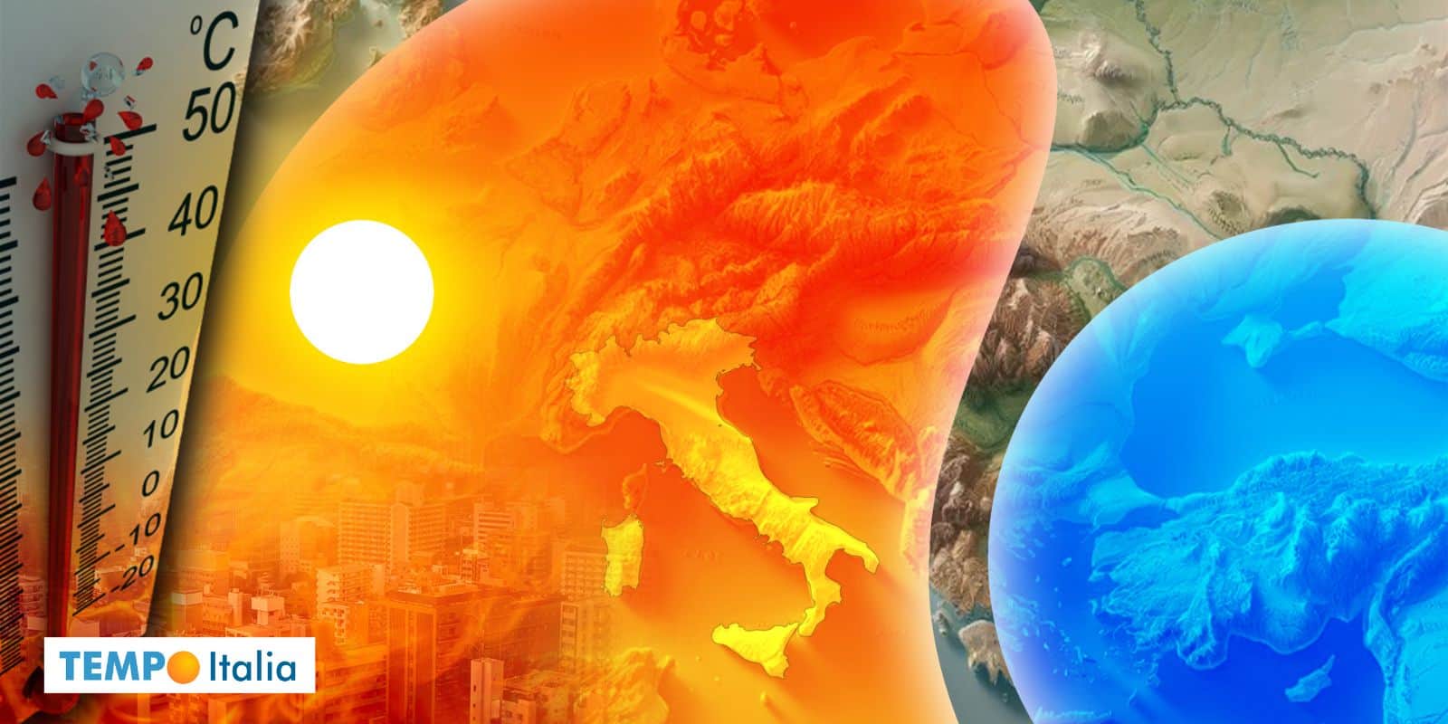 Meteo: TEMPORALI in ritirata, l’Anticiclone Africano avanza