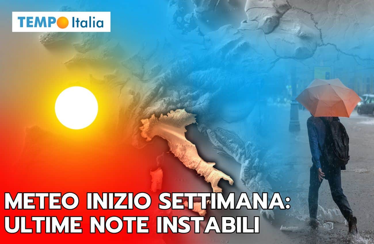 Meteo inizio settimana: ultime incertezze al Nord prima dell’anticiclone africano