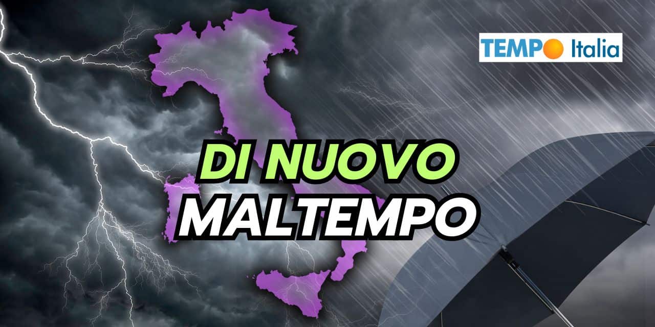 Meteo ancora instabile, tra cicloni e frescura, ecco quando cambia
