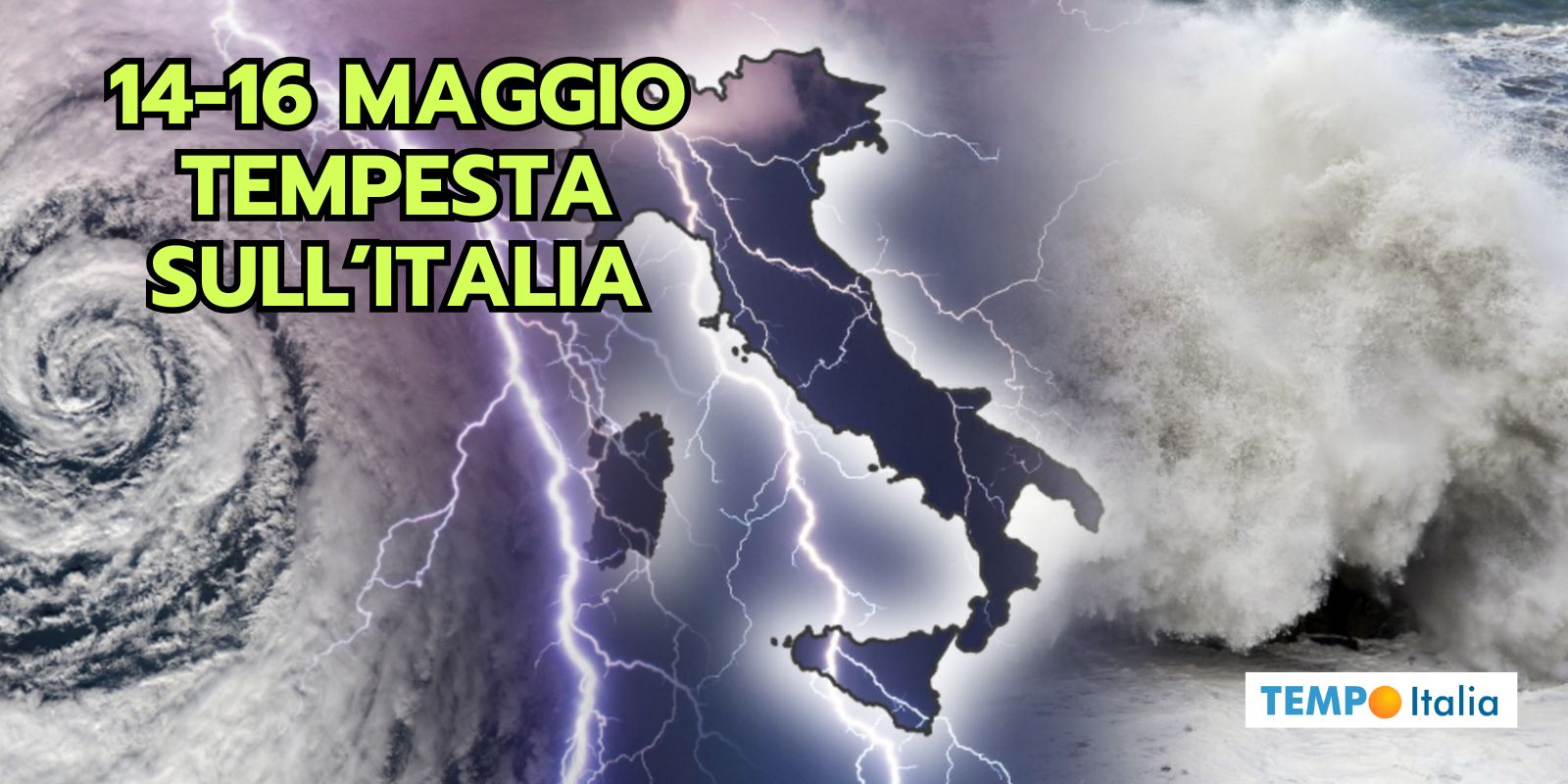Meteo: venti di BURRASCA e mareggiate, da scirocco a tramontana, il clou Venerdì