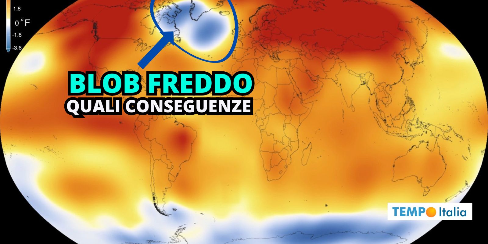 Meteo e misteri dell’Atlantico: il “blob freddo” minaccia l’Europa