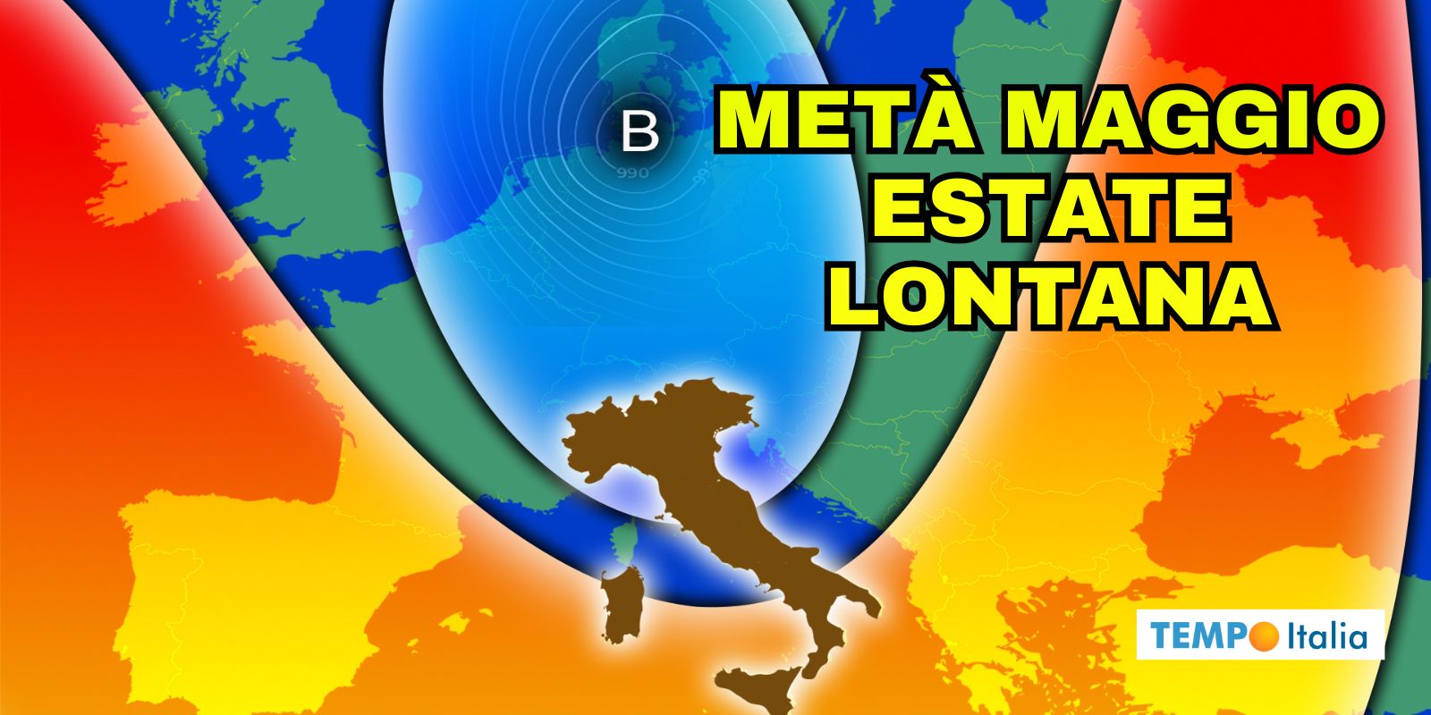 Meteo Maggio: fendenti freddi e instabilità, l’Estate può attendere